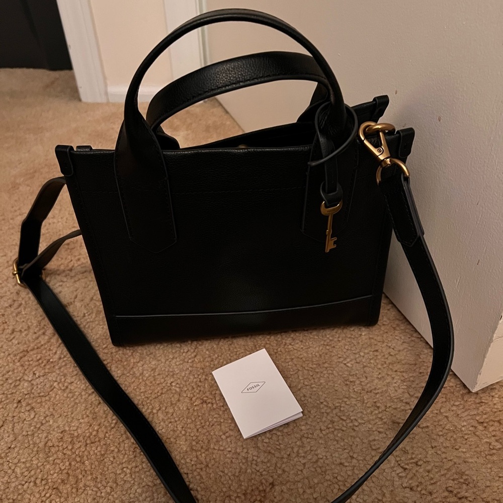FOSSIL Kyler Satchel NWOT